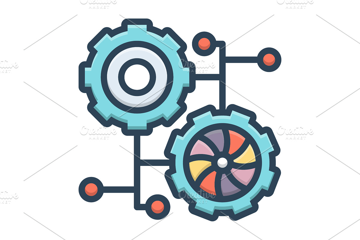 Connection process icon, an Icon by Creative priyanka | Creative Market