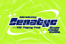 Cenatyc - Y2K Font