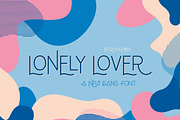 Lonely Lover Font, a Sans Serif Font by Salt & Pepper Designs (Thumbnail 1 of 8)