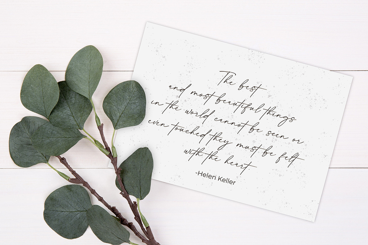 Fellaure - Modern Script, a Script Font by MJB Letters (Photo 3 of 10)