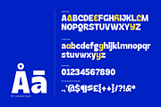 Melangit Sans - Display Family, a Sans Serif Font by Holyline Design (Thumbnail 3 of 15)
