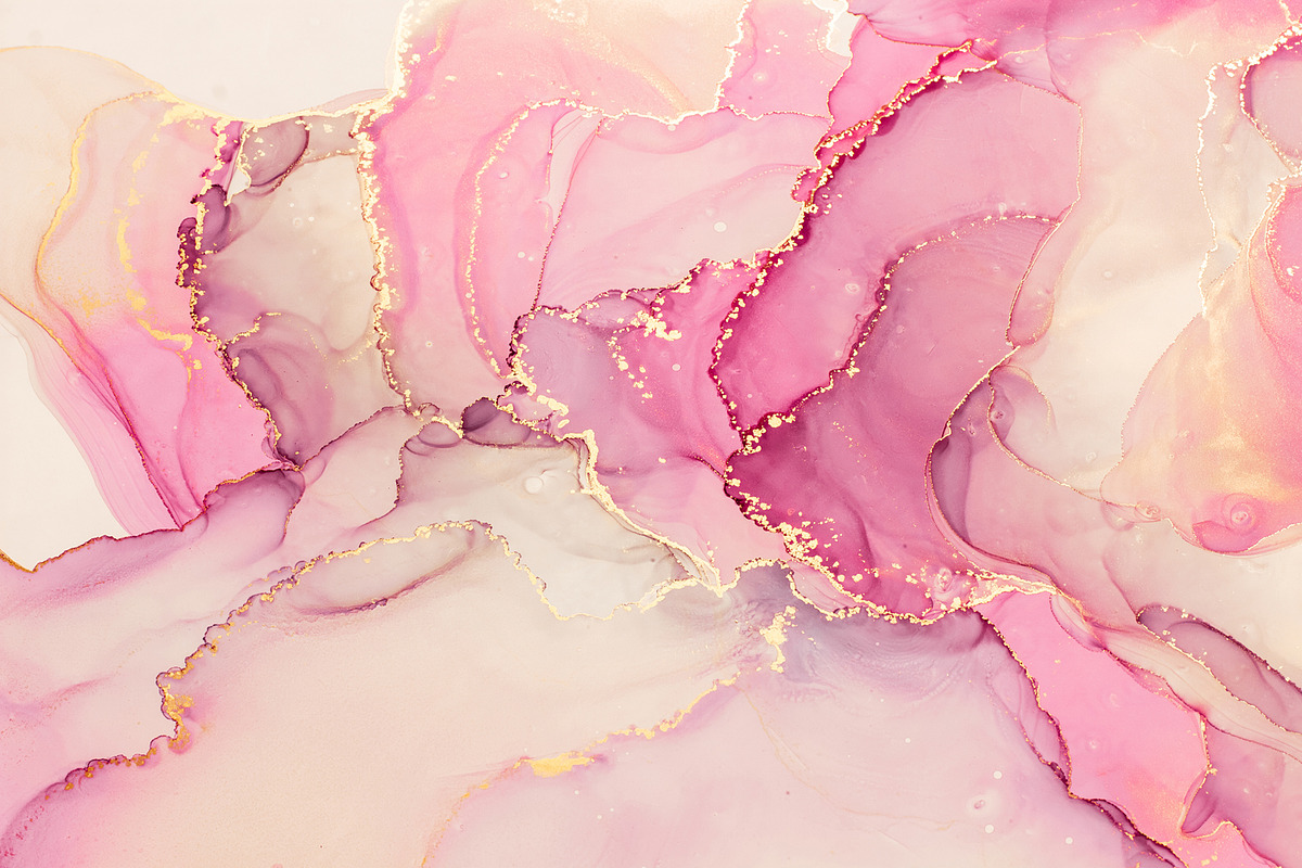 Pink ink fluid textures, a Texture Graphic by Anntuan (Photo 14 of 16)