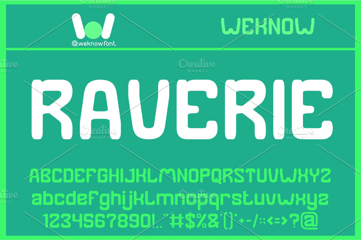 Already Inside font, a Font by weknow (Photo 5 of 5)