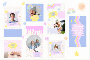 Peace Baby Instagram Template