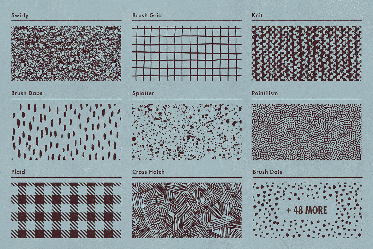 Lithotone Brushes for Photoshop, a Brush Add-On by True Grit Texture Supply (Photo 6 of 10)