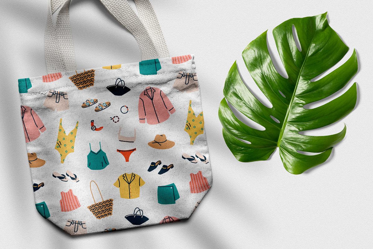 Vacation clothes seamless patterns, a Pattern Graphic by Good Studio (Photo 5 of 5)