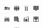 25 Industrial Mining Systems Icons, a Solid Icon by IconBunny (Thumbnail 2 of 2)