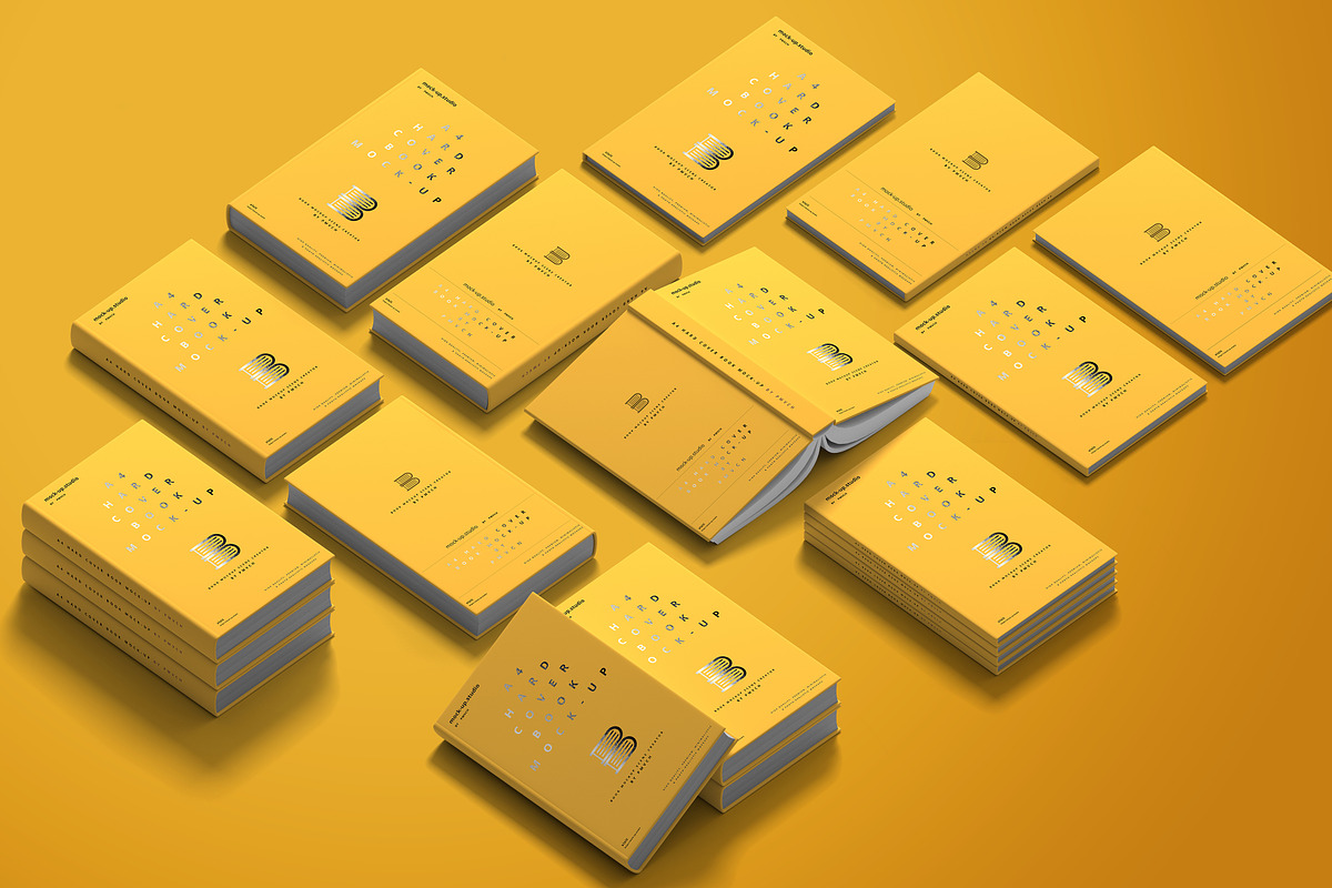 Book Mockup Scene Creator, a Print Template by pmvch (Photo 2 of 16)