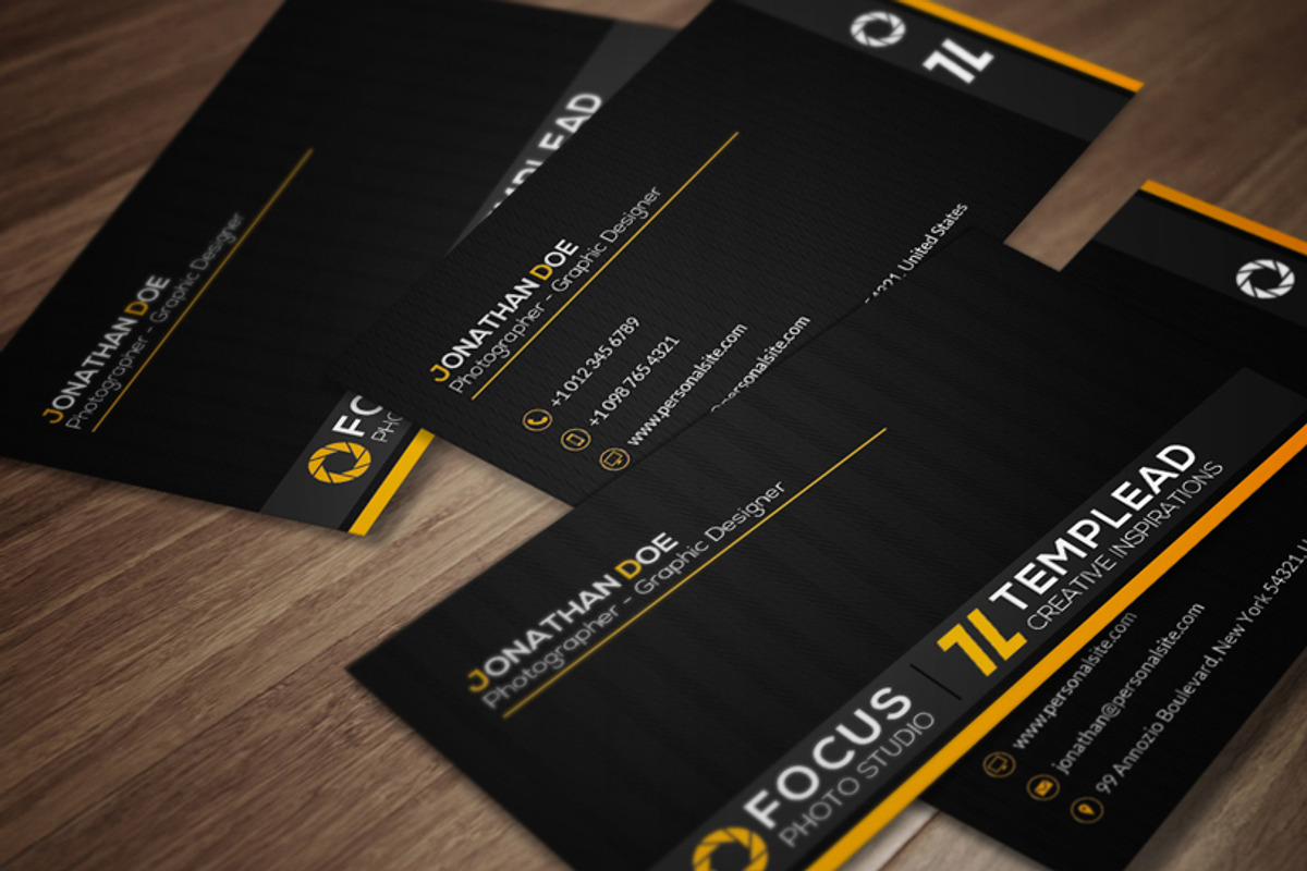 Personal Business Card CM134, a Business Card Template by annozio (Photo 1 of 4)