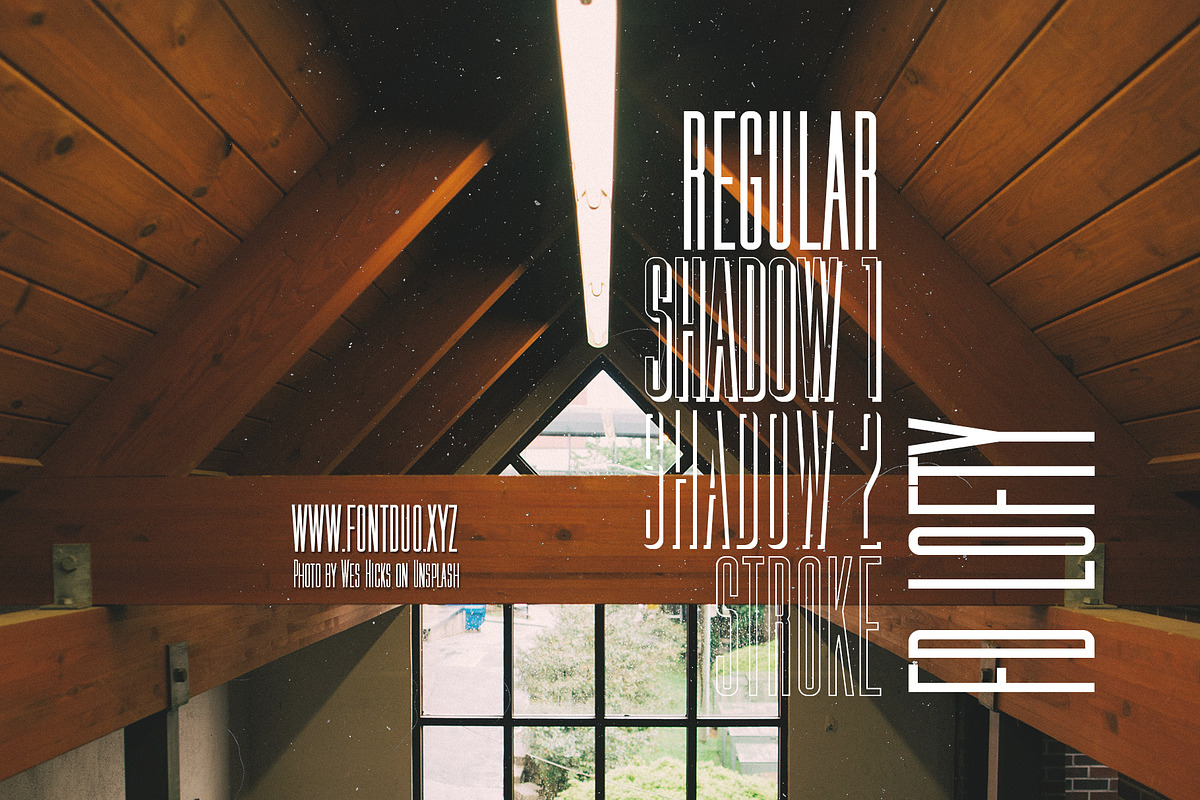 Lofty Layered Font, a Sans Serif Font by FontDuo (Photo 4 of 5)