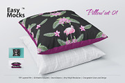 Pillow Mockup set 01, a Product Mockup by Easy Mocks (Thumbnail 1 of 9)