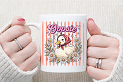 Cute Duck Daisy Vintage PNG, a Work Illustration by Sublimation Artist (Thumbnail 7 of 9)