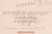 Neutral Autumn - Handwritten Font, a Script Font by Megi Satyo Widodo (Thumbnail 17 of 17)