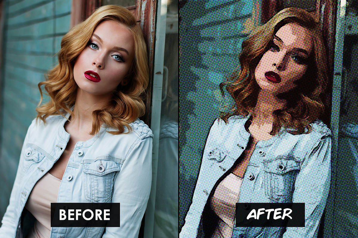 Comic Book Photoshop Action Kit, an Action Add-On by Dene Studios (Photo 4 of 14)