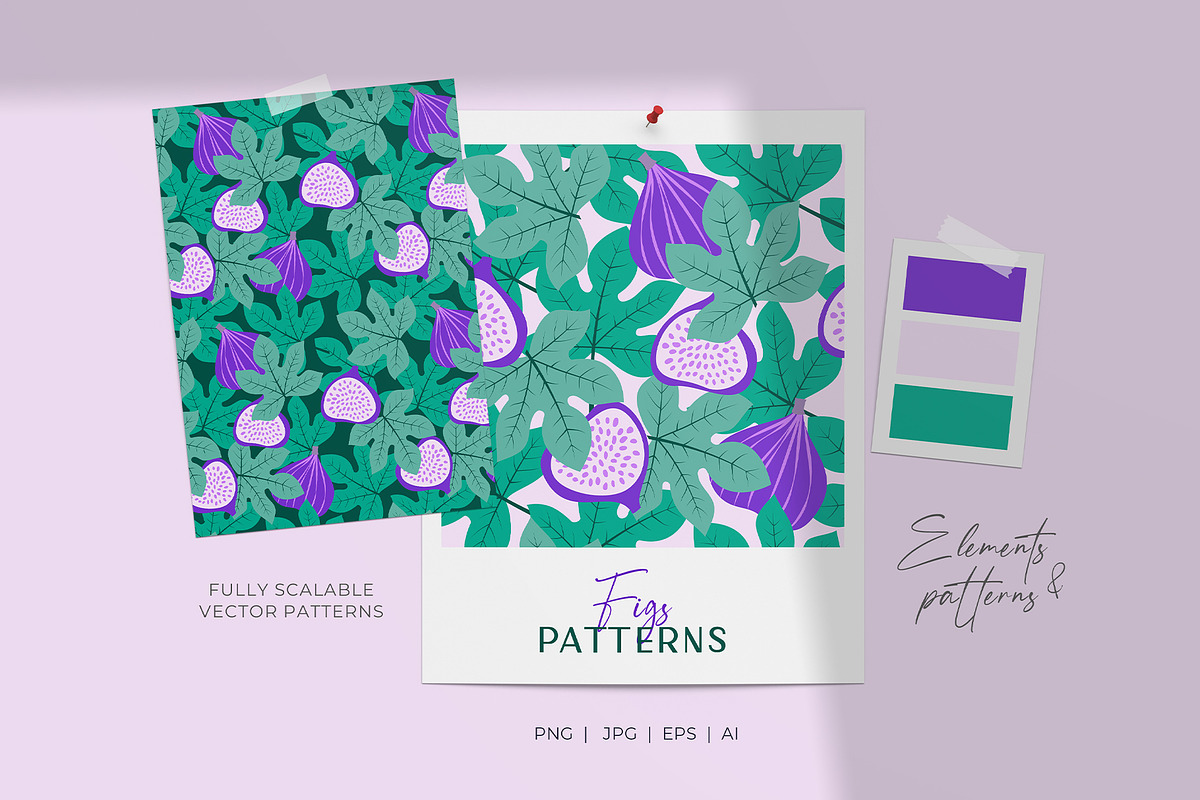 Figs exotic patterns, a Pattern Graphic by Yamurchik (Photo 1 of 8)