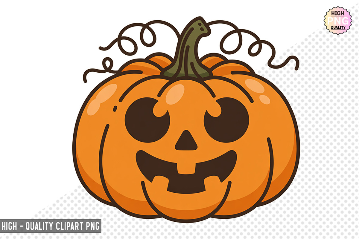 Halloween Pumpkin Clipart Bundle, a Graphic by crative8112 (Photo 10 of 10)