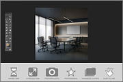 Meeting Room Wall Mural Mockup, a Product Mockup by Bruno's Shop (Thumbnail 2 of 3)