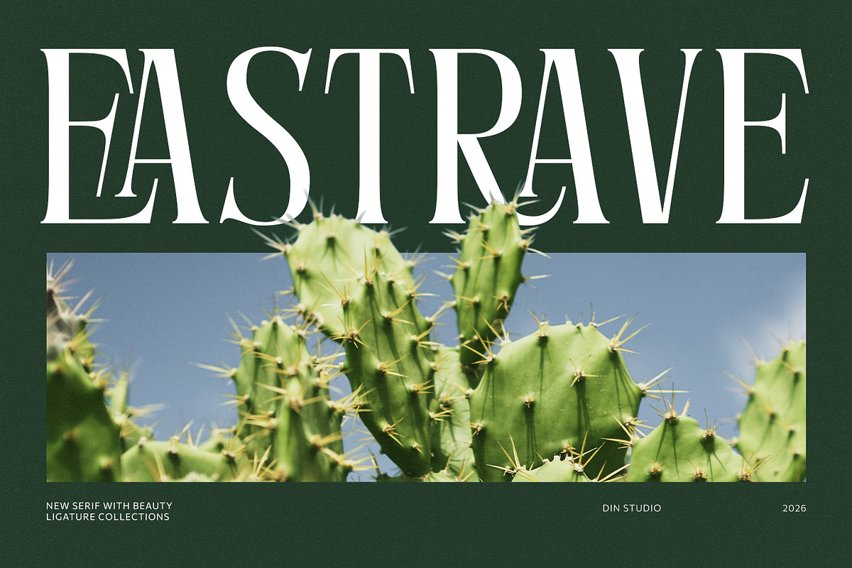 Eastrave, a Serif Font by din-studio.com (Photo 1 of 11)