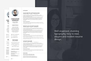 Resume Template Synnove