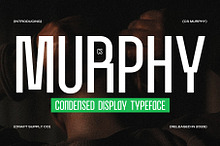 CS Murphy – Condensed Font