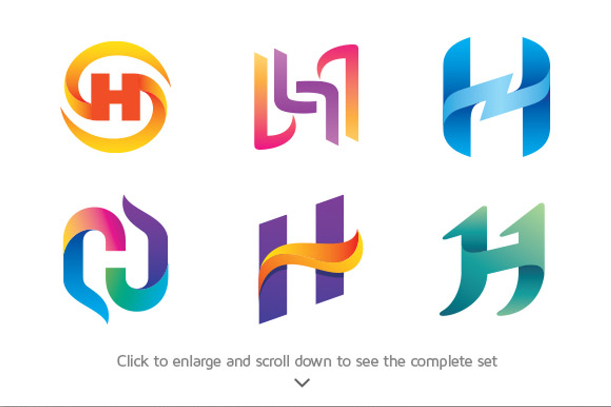6 Best of Letter H Logos, a Branding & Logo Template by nospacestore