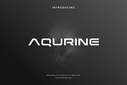 Aqurine, a Font by garismantra (Thumbnail 1 of 4)