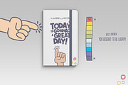 Cool Notepad for Daily Feelings, a Stationery Template by DeLaGranSiete (Thumbnail 5 of 8)