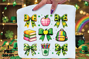 Coquette Patrick's Day Teacher Png, an Illustration by Daily.Designs (Thumbnail 1 of 5)
