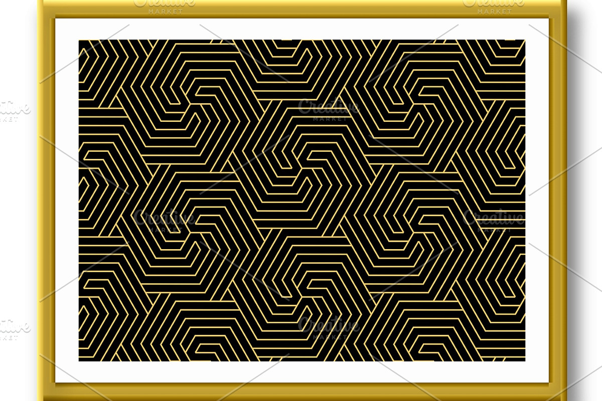 Abstract geometric pattern with, a Texture Illustration by RODINA (Photo 2 of 3)