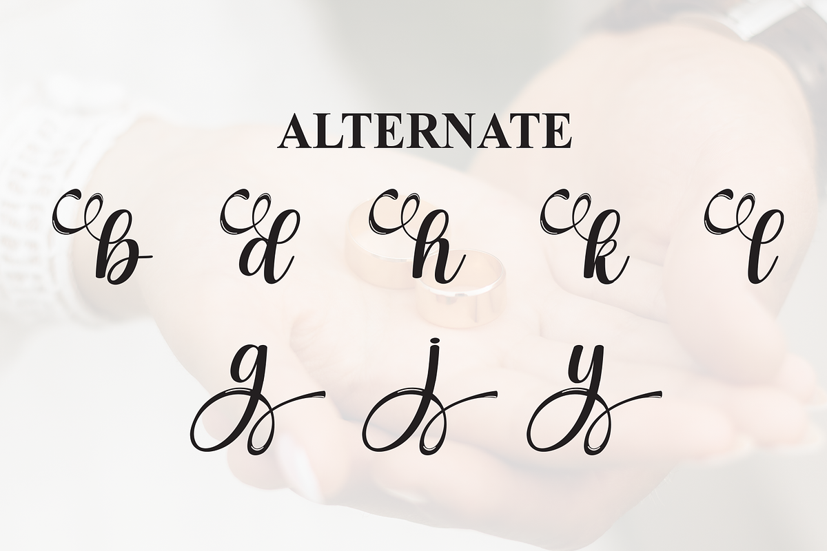 Wedding Badges | Script Font, a Handwritten Font by Scratchones (Photo 8 of 9)