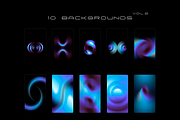 10 elements and 30 backgrounds, a Background Graphic by MAcherry design studio (Thumbnail 3 of 19)