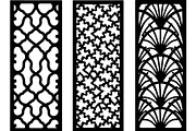 Ornamental Laser Cut Panel Set, an Object Graphic by Creativeshirt (Thumbnail 4 of 5)