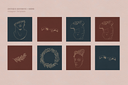 ANTIQUE AESTHETIC + SHINE templates, a Background Graphic by mamormo (Thumbnail 7 of 13)