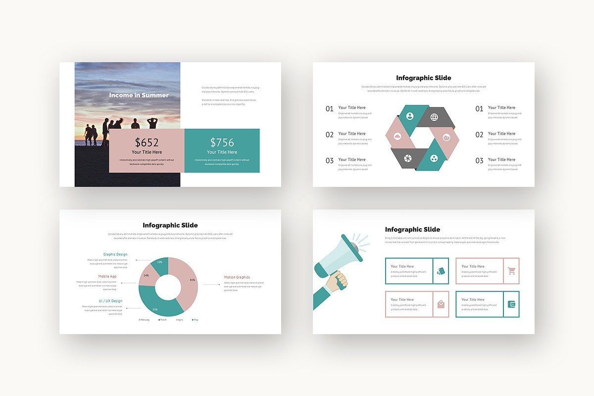 Deza : Beach Vacation Powerpoint, a Presentation Template by Punkl Camp (Photo 7 of 16)