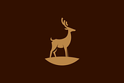 Deer Silhouette Logo Template, a Branding & Logo Template by EndR_ID (Thumbnail 2 of 4)