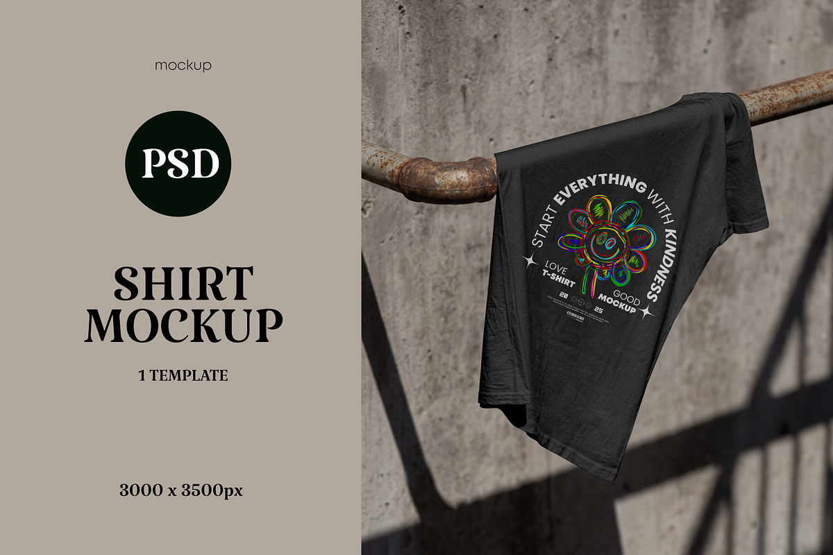 T-shirt Mockup, a Shirt Mockup by PopotLane (Photo 1 of 4)