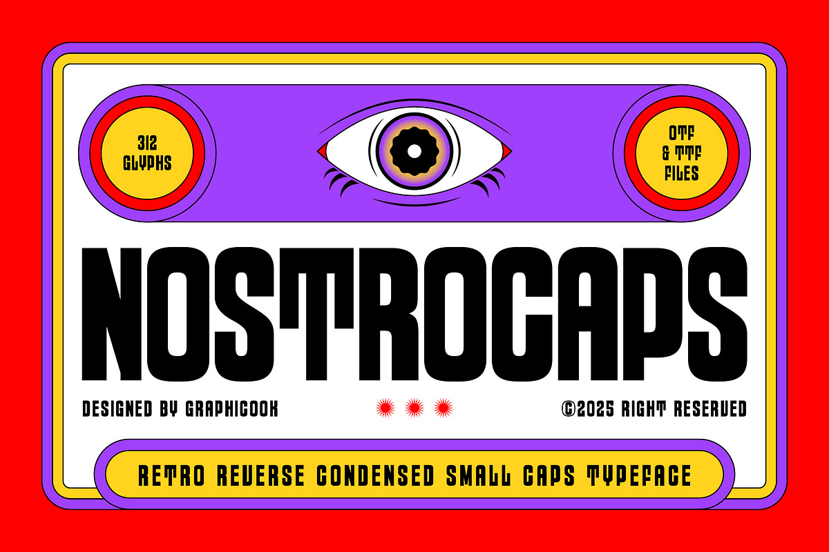 Nostrocaps, a Sans Serif Font by graphicook (Photo 1 of 10)