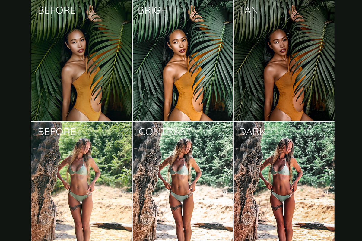 Brazil desktop Lightroom presets preview 6