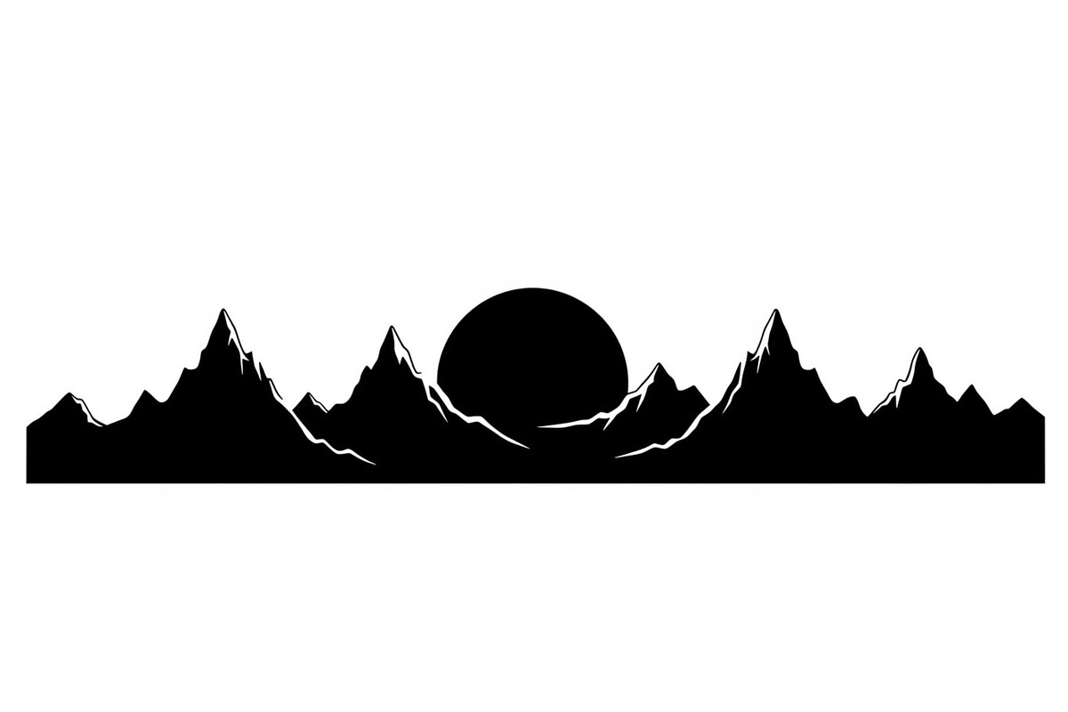 Horizon Sunrise and Sunset Silhouett, a Graphic by hafijul (Photo 11 of 13)