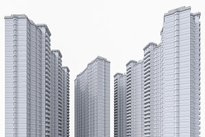 Apartment Blocks Set