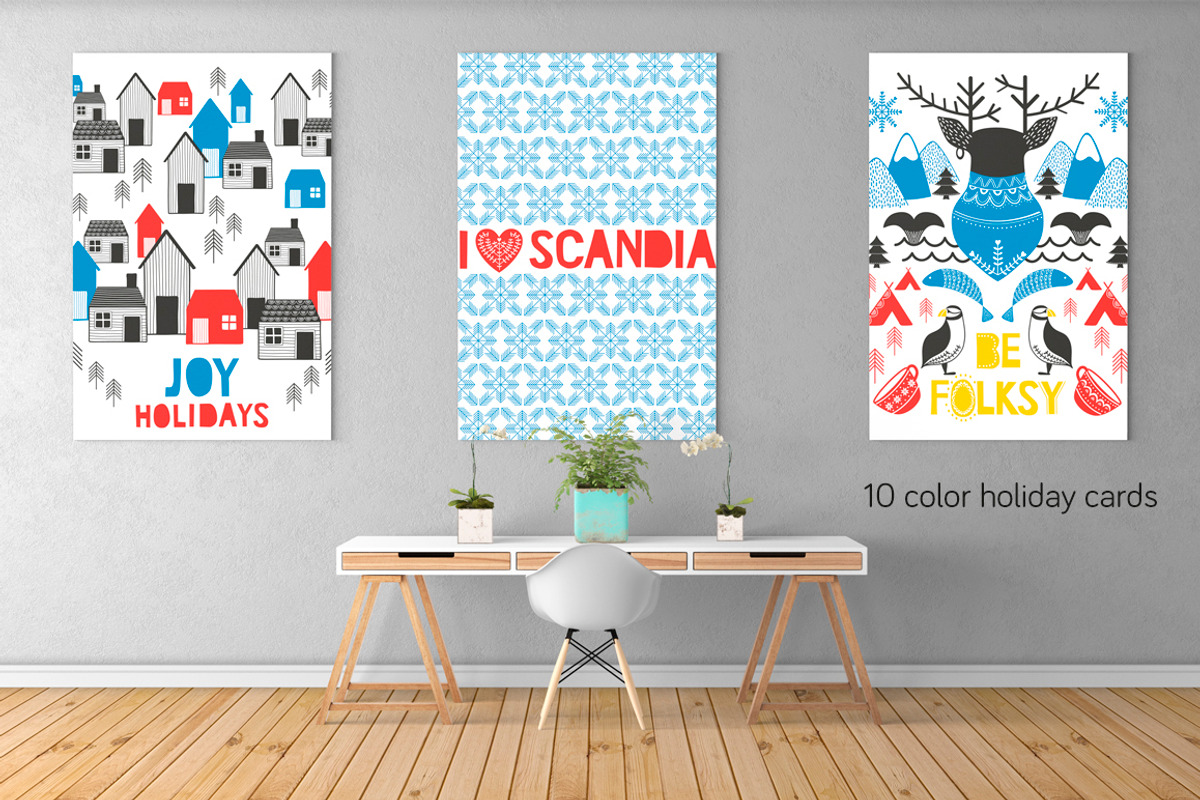 Folksy Scandia, an Animal Illustration by Chus Moreno Studio (Photo 5 of 10)