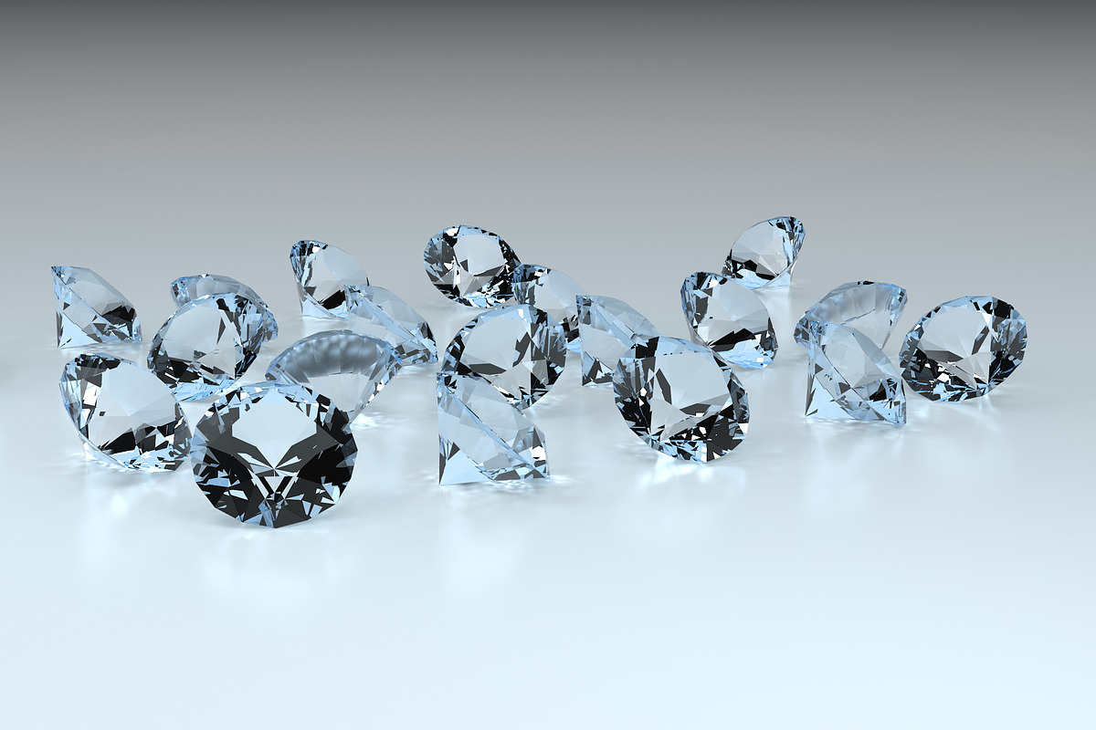 Diamonds, an Illustration by Leone_v (Photo 1 of 2)