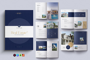 Luxury Real Estate Brochure Template, a Brochure Template by NorthPeak