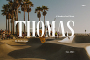 Thomas Elegant Serif Font Typeface, a Serif Font by Perfectype (Thumbnail 1 of 10)