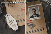 Top Secret File Folder Mockup, an Advertising Mockup by SD Mockup (Thumbnail 4 of 4)