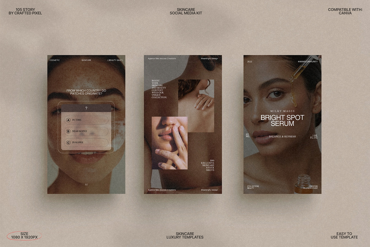 Minimal Story Kit for Skincare preview 2