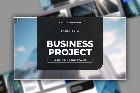 Modern Business Project Presentation preview 3