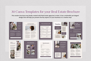 Real Estate Welcome Brochure Canva