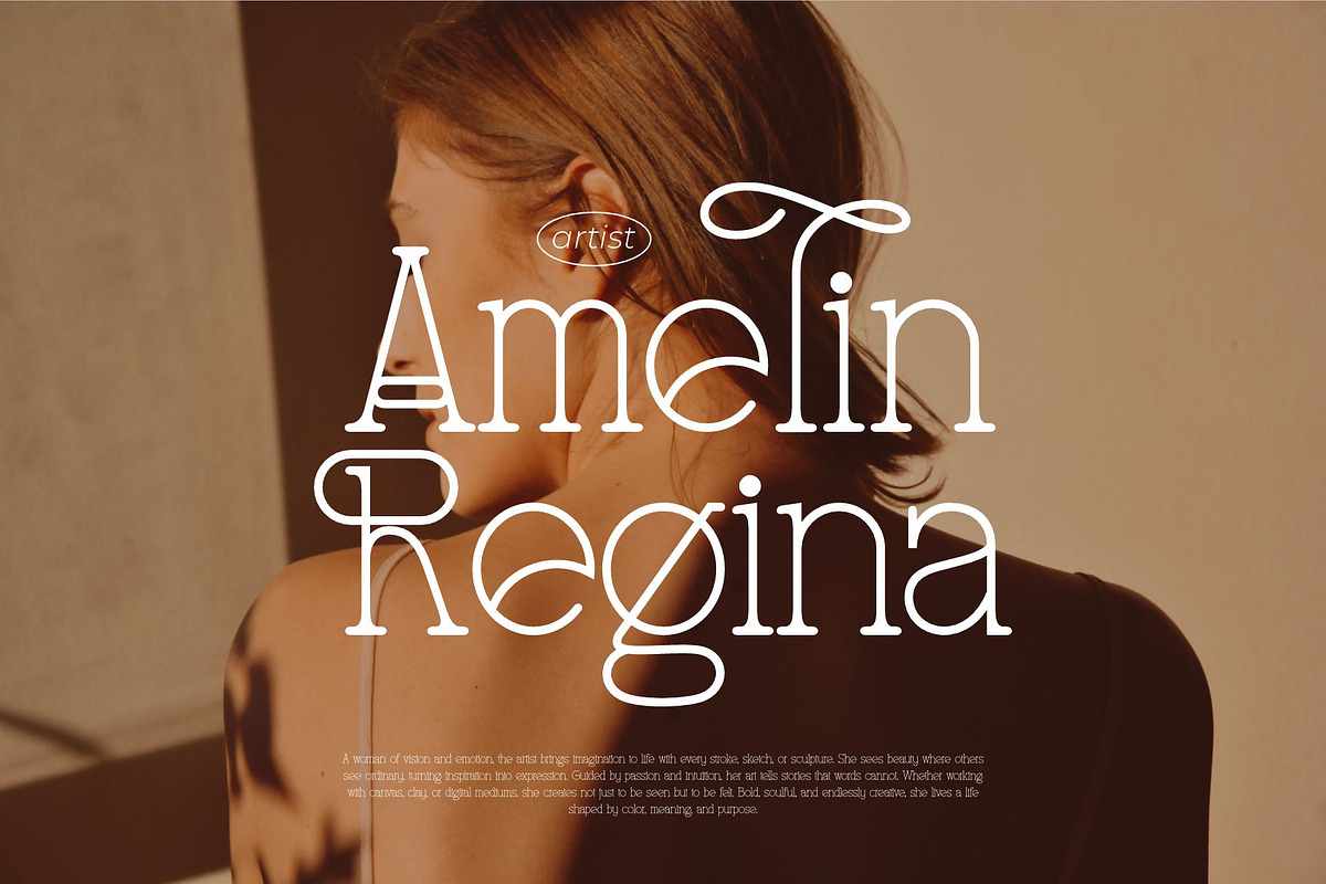 Radelo || Modern Stylish Thin Serif, a Serif Font by Idea Studio (Photo 3 of 10)