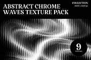 Abstract Chrome Waves Texture Pack, a Texture Graphic by PopotLane (Thumbnail 1 of 5)